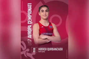 Güləşçimiz Xədicə Qurbanzadə gümüş medal qazandı