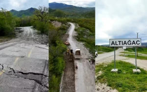 Altıağac–Xızı yolunda SON VƏZİYYƏT