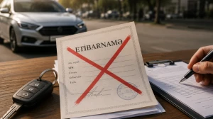 Azərbaycanda avtomobillərdə etibarnamə tələbi aradan qaldırılır&nbsp;