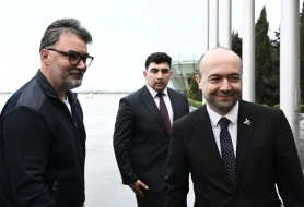 Staşa Koşaraç Azərbaycana gəldi