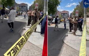 Türkiyədə atışma - 2 polis şəhid oldu