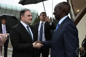 Keniyanın prezidenti Azərbaycana səfərdədir - FOTO