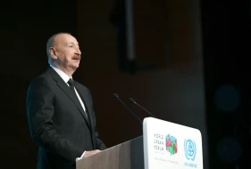 Prezident WUF13-də çıxış edir - CANLI