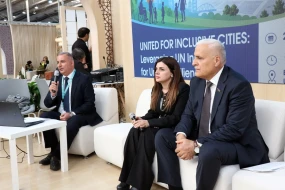 “İnklüziv şəhərlər naminə birlik: şəhər dayanıqlılığı üçün BMT təşəbbüslərindən istifadə” adlı tədbirdən FOTOLAR