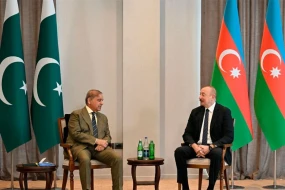 İlham Əliyev Şahbaz Şərifə məktub ünvanladı