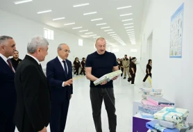 Xocalıda \"Qarabağ Tekstil Evi\" MMC istifadəyə verildi