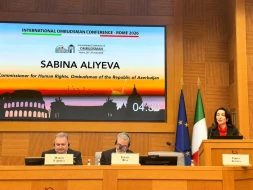 &nbsp;Səbinə Əliyeva Beynəlxalq Konfransda iştirak etdi