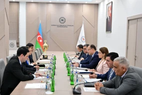 AHK-da Avropa çempionu Mədinə Sadıqova ilə görüş keçirildi - FOTOLAR
