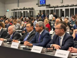 AHİK nümayəndə heyəti Cenevrədə BƏT-in növbəti illik  Konfransında iştirak edir - FOTOLAR