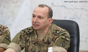 Livan ordusunun komandanı Pakistana getdi