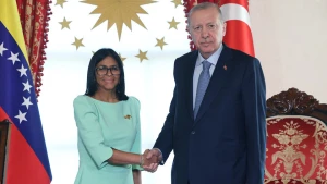 Ərdoğan Delcy Rodriguez ilə&nbsp;görüş keçirdi&nbsp;