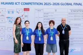UFAZ tələbələri Huawei şirkətinin 2 beynəlxalq mükafatını qazandılar