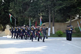 Cəmşid Naxçıvanski adına Hərbi Liseyin 54-cü buraxılış mərasimindən - FOTO/VİDEO
