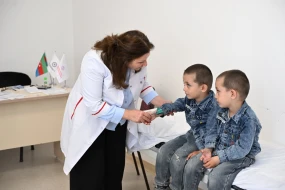 Daşkəsəndə ödənişsiz tibbi müayinələr keçirildi - FOTOLAR