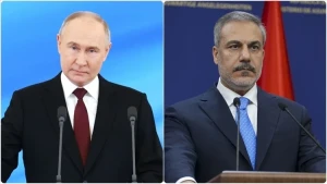 Putin Hakan Fidanı qəbul etdi