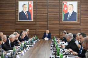 Əlaqələndirmə Qərargahının növbəti iclası Ağdərədə keçirildi - FOTOLAR