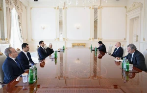 Prezident qəbul keçirdi - FOTO