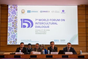 VII Ümumdünya Mədəniyyətlərarası Dialoq Forumu UNESCO-da - FOTOLAR