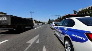 DYP Bakıda piyadaların maarifləndirilməsi ilə bağlı tədbirlər keçirdi - VİDEO