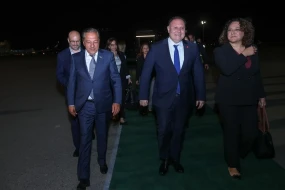 Şimali Kiprin spikeri Azərbaycandadır - FOTO