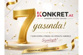 \"Konkret.az\" 7 yaşını qeyd edir