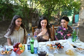 Leyla Əliyeva Yevlaxda - FOTOLAR