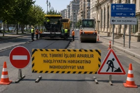 Bakının mərkəzində 2 yol bağlanacaq&nbsp;