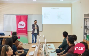 “Nar” Gəncədə tələbələr üçün marketinq və karyera təlimləri təşkil etdi - FOTOLAR