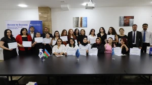 AccessBank Qarabağda qadın sahibkarlar üçün maarifləndirici təlim keçirdi