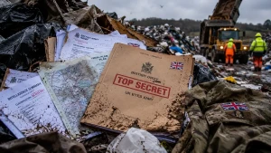 Britaniya MN-nin gizli sənədləri zibilxanada aşkarlandı