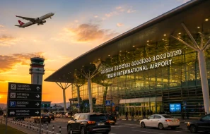 Tbilisi Beynəlxalq Hava Limanı işıqsız qaldı&nbsp;