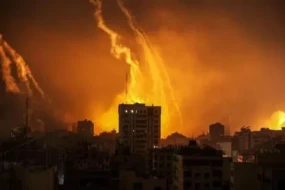 İsrail HAMAS-ın hərbi obyektini vurdu