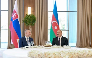Xankəndidə Prezidentin adından Pelleqrininin şərəfinə nahar verildi - FOTOLAR
