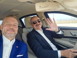 İlham Əliyev Slovakiya prezidentini təəccübləndirdi