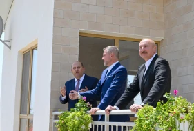 İlham Əliyev və Pelleqrini Baş Qərvənddə - FOTOLAR