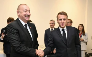 İlham Əliyev Makronu təbrik etdi