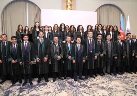 Vəkilliyə namizədlərin andiçmə mərasimi keçirildi - FOTOLAR
