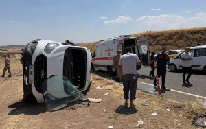 Şagirdləri daşıyan avtobus aşdı - 19 nəfər yaralandı