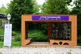 Şuşada \"Kitab dayanacağı\" istifadəyə verildi - FOTOLAR