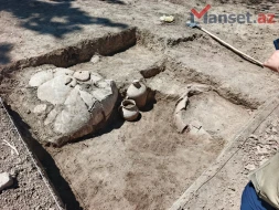 Cəlilabadda abadlıq zamanı tarixi tapıntılar üzə çıxdı - FOTO