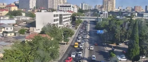 Bakının tıxac olan yolları - SİYAHI&nbsp;