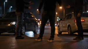 Yol üstündə qan töküldü - 4 nəfər bıçaqlandı