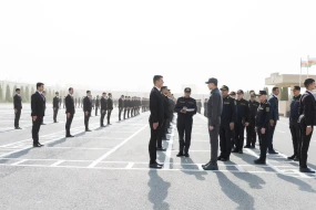 Vilayət Eyvazov növbəti sıra baxışını keçirdi - FOTO/VİDEO