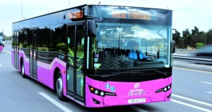 Bu marşrutun avtobusları dəyişdirilir