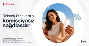 Birbank Star kartını indi sifariş edin - Nağdlaşdırmanı komissiyasız edin               &nbsp;