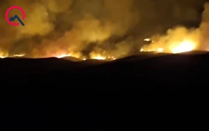 Füzulinin 2 kəndi yanır - FOTO