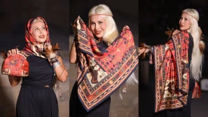 Qədim Şirvan xalçası müasir dəbdə: Arifə Əliyevadan yeni kolleksiya - FOTO
