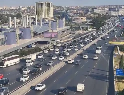 Bakının əsas yollarında TIXAC var