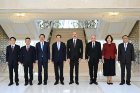 Prezident Çin Baş prokurorunu qəbul etdi - FOTOLAR