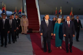 Çin lideri Misirə səfər etdi